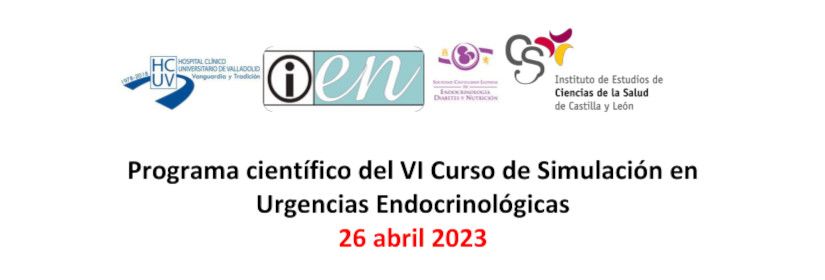 Programa científico del VI Curso de Simulación en Urgencias Endocrinológicas