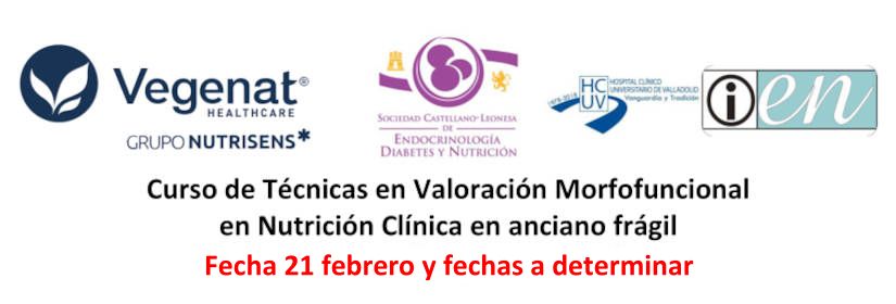 Curso de Técnicas en Valoración Morfofuncional en Nutrición Clínica en anciano frágil