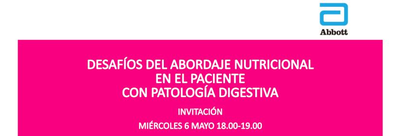 CHALLENGES OF THE NUTRITIONAL APPROACH IN PATIENTS WITH DIGESTIVE PATHOLOGY